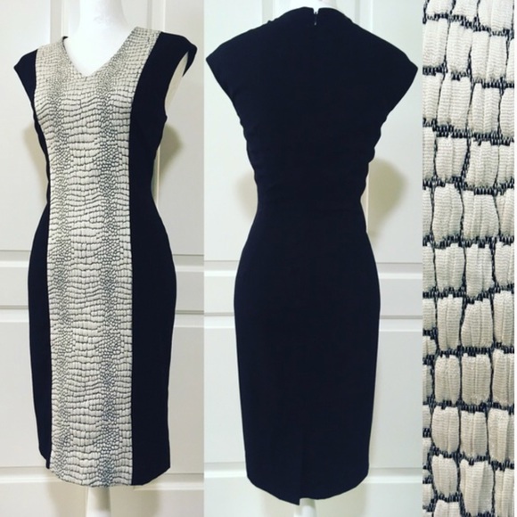 Calvin Klein Dresses & Skirts - 🚨Closet Closing🚨 Calvin Klein Black &White Dress